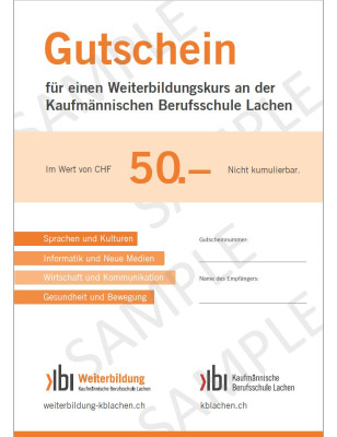 Gutschein CHF 50.-